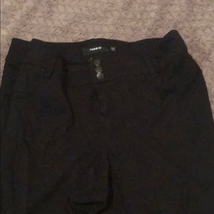 Torrid stretch black pants size 20t